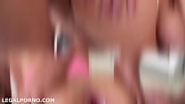 Double Addicted 4 on 2, Cindy Loarn & Francesca Dicaprio DP/DAP/FACIAL/ATM/ATOM GIO108