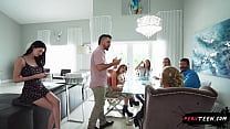 Me Follo a la Hermana de mi Novia Justo al Lado de mi Suegro! – PervTeen