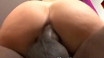 Cute girl being fucked by a big dick