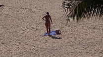 I get Fucked after the Beach with a Voyeur from the Resort