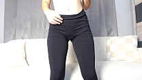 Big ass pinay latin wife camel toe masturbation leggings pussy play in 4k