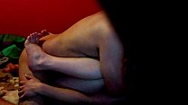 Fucking my russian neighbor on my bed