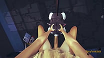 Furry Hentai - Point Of View  Fox nekogirl mouth and then her pussy