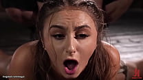 Nonton Big Tits Brunette Babe Penelope Kay Is Bound And Gagged In Standing Position Then Laid On Back And Pelvis Pulled To Back Arch Position By Master The Pope On Hogtied thumbnail
