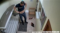 TOP SECRET SPY CAM of PUBLIC GAY SOLARIUM