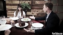 Sexy babes banged by a bad guy
