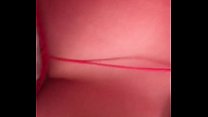 Red Nylon Lingerie Angentina cumshot