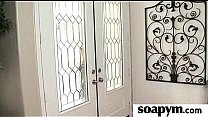 Soapy Massage and Shower Blowjob