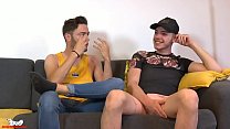 When Jaden's ass is nice and primed Jonah is more than willing to fill it with his cock and then the ass-pounding begins.