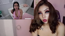 Masturbándome con una tetona y nalgona cachonda
