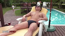 Riho Mikami's steamy outdoor romp in a bikini