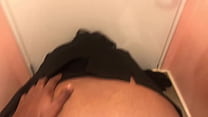 Dressing room fuck doggy style