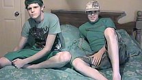 Naked guys Real life boyfriends Nathan and Lucas came to us to nail