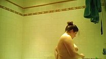 hidden spy cam of my ex in the shower