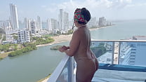 Horny Milf Rides Big Cock On Top Floor Of Building - TOMMY MILLER