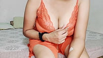 Sexy Nisha Bhabhi fingered with ex-boyfriend by putting cucumber in her pussy,