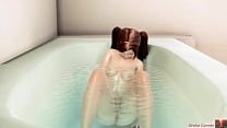 She Got Way Too Comfortable in the Bathtub...