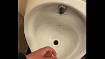 Wanking in toilets