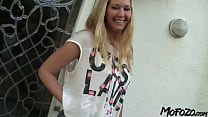MOFOZO.com - Blonde Amateur Enjoys Giving A Handjob