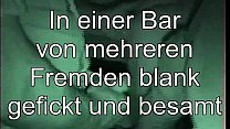 Bareback fuck in a club