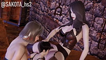 pegging femdom licking pussy