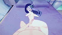 Murasaki Shion intense sex. - Hololive VTuber Hentai