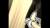 Big white cock... shaking the snake