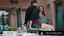 Hot Babe Gets Creampied By Redhead Trans
