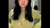 Sexywithsaint Anal Dildo Sesh Dressing Room RISKY!!