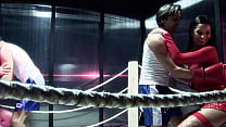 Angel Dark And Nataly D'angelo Get Fucked By Boxers In The Ring