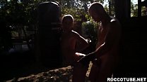 Desirable Cassie Fire having hard pole inside her twat