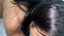 Que delicia de mamada que me pega mi cuñada