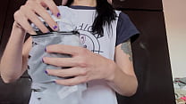 Sexy Maid Outfit Unboxing & Sensual Mirror Cleaning – Real Amateur by LolloLara91