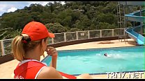 Hot tranny bonks like hell & milks her partner completely dry