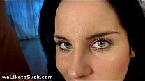 Sloppy Gagging Blowjob With Lots Of Spit