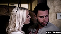 Blonde Client Gets FUCKED in The Office & Gets Her MOUTH Filled With CUM