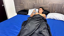 Busty MILF fucks her stepson while her cuckold husband is away.