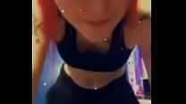Rae teasing her fans