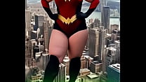 Struck my fiercest Wonder Woman pose and I think the whole town noticed—oops!  Who else has had their superh ...