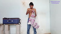 Rajesh Playboy 993 nude naked hairy cock uncut cock foreskin spitting on the cock spanking ass cumming in the cover