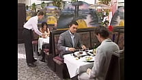 Rita Cardinale, Gangbang and Bukkake in the Restaurant