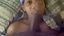 Amature Black Dick Suck and Titty Fuck