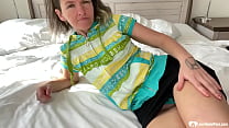 No matter how my day went, I am always ready to stretch my pussy lips.