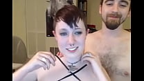 Shorthaired GF used for his pleasure on webcam