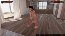 Ethan and Zoe Del Rio have a sex battle in the apartment map