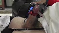 Hands Free Cum using Estim