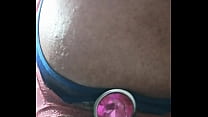Tanga rosa azul
