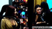 O Podcast pegou fogo, elas se chuparam bem gostoso, a putaria rolou solta! - Pápum no Barraco!