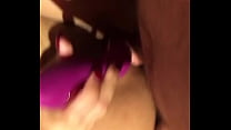 Thai girl fucked with toy in hotel room