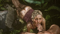 Elena y Chloe ser fueron A Ordeñar Hombres Al Bosque